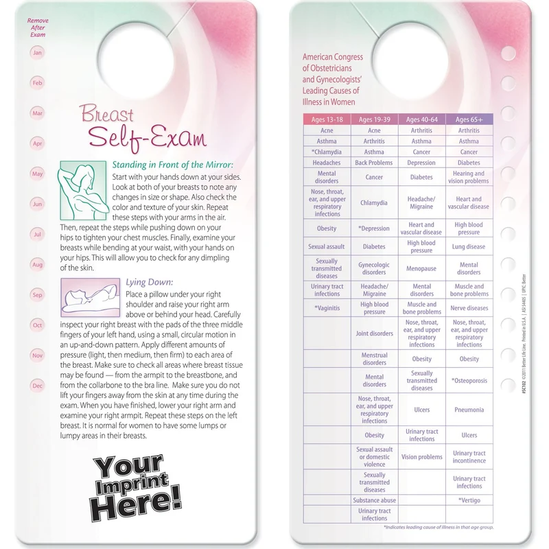 Informational Shower Cards