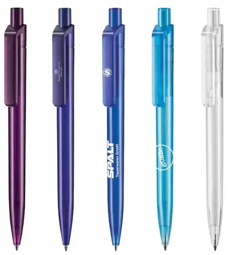 Transparent Customized Ballpoint Pen with Prism Optics