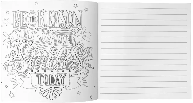 Inspirational Coloring Book & 8 Color Pencil Set — view 2