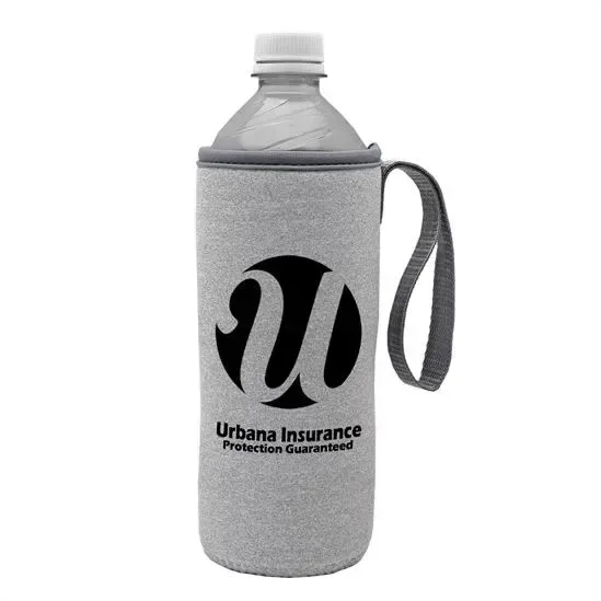 Insulated Water Bottle Caddy w/ Carry Strap — view 5