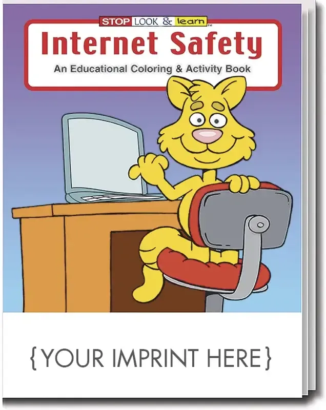 Internet Safety Coloring Book