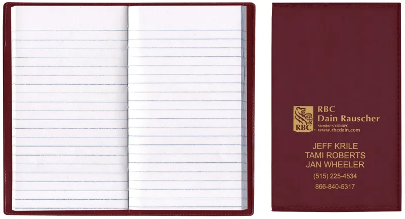 Personalized Promotional Tally Book - Ireland Designer Series — view 5