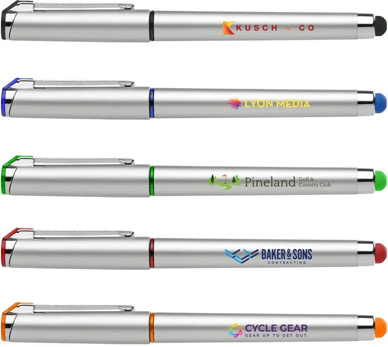 Islander Silver Gel Stylus Pen