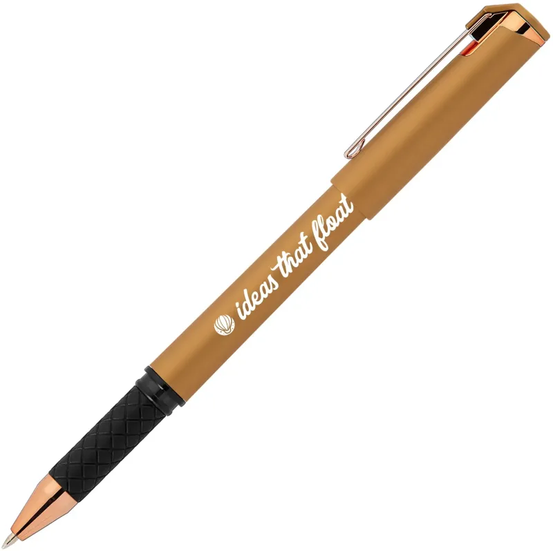 Islander Softy Rose Gold Metallic Designer Gel Pen w/ Stylus — view 6