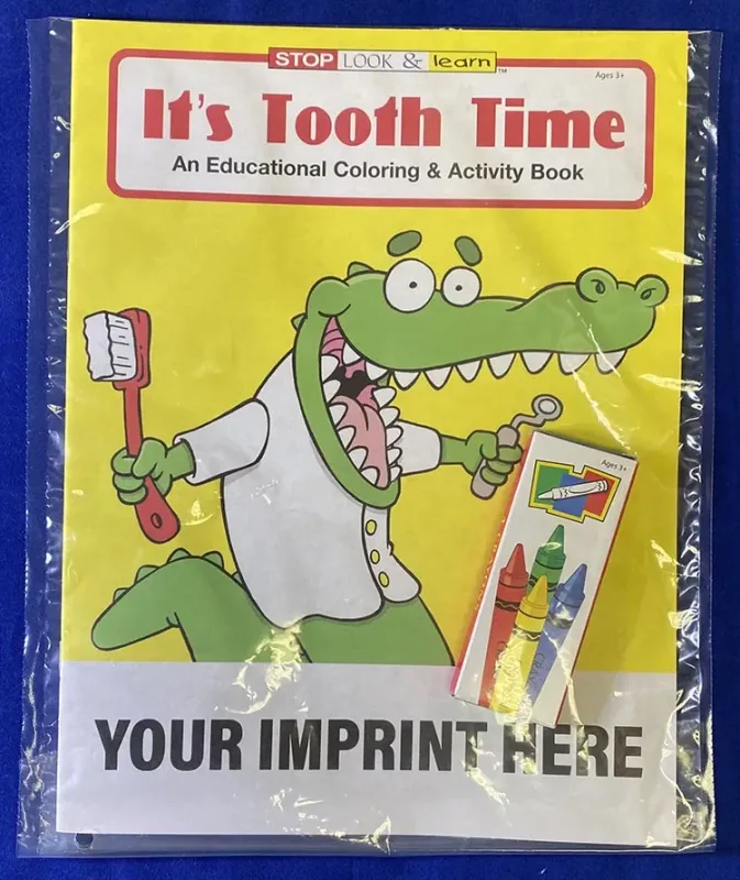 It's Tooth Time Coloring & Activity Book — view 1