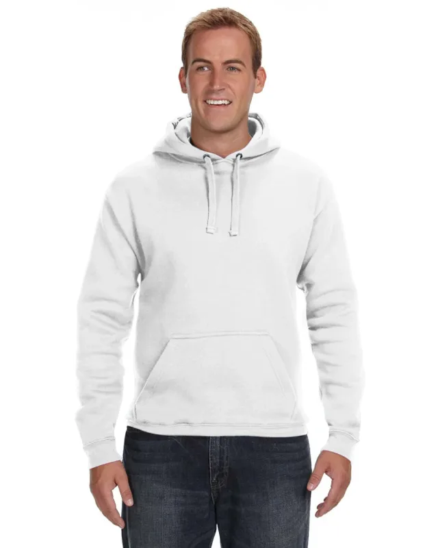 J America Adult Premium Fleece Pullover Hooded Sweatshirt — view 2