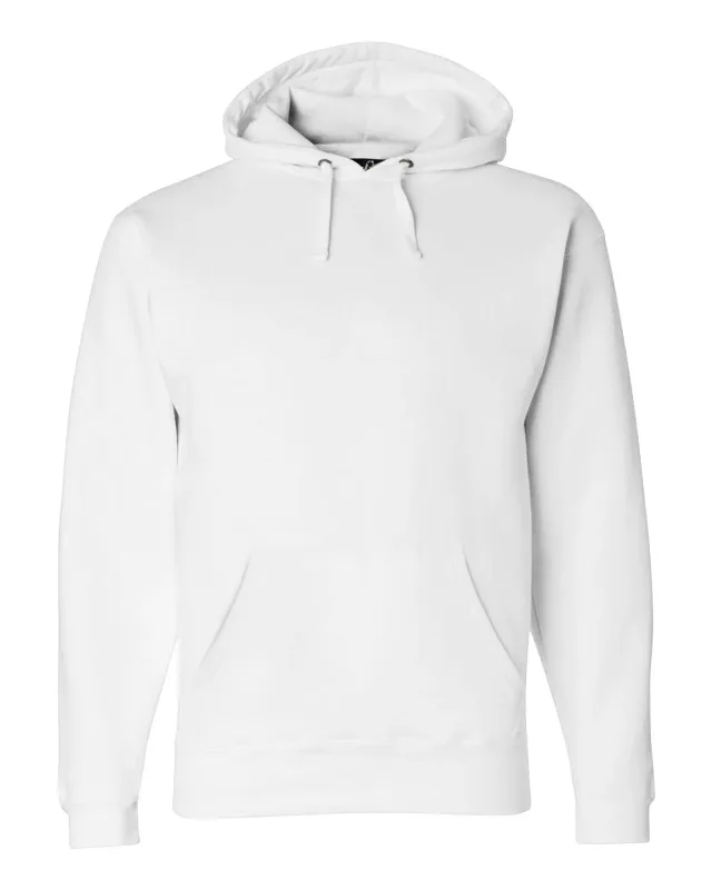 J America Adult Premium Fleece Pullover Hooded Sweatshirt — view 3