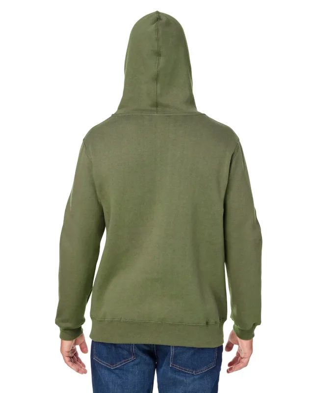 J America Adult Premium Fleece Pullover Hooded Sweatshirt — view 35