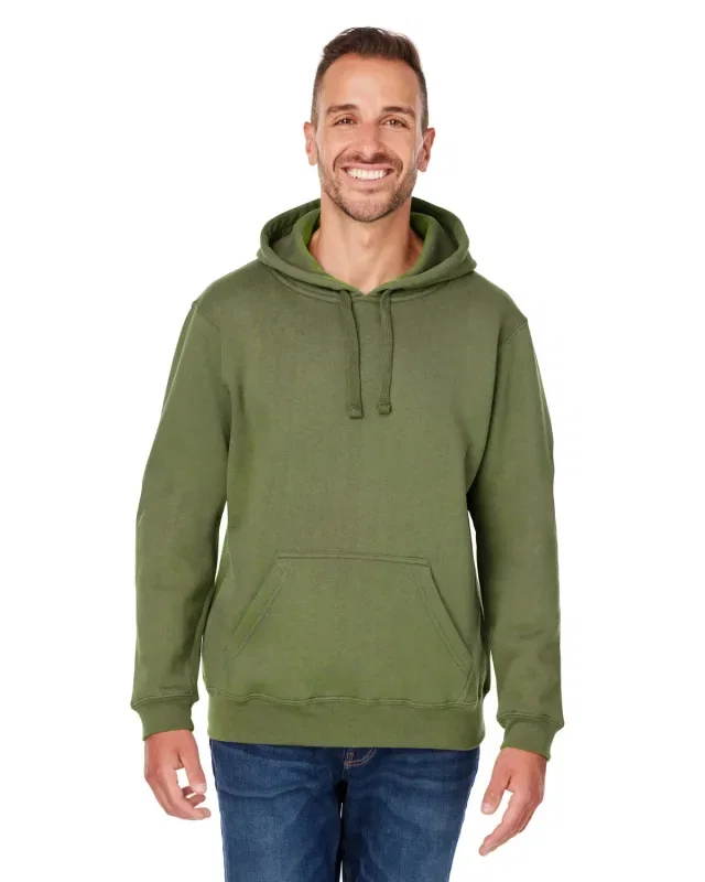 J America Adult Premium Fleece Pullover Hooded Sweatshirt — view 36