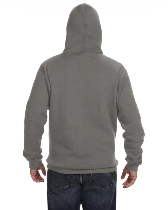 J America Adult Premium Fleece Pullover Hooded Sweatshirt — view 8