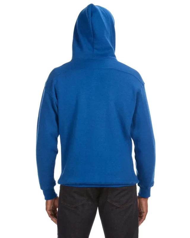 J America Adult Sport Lace Hooded Sweatshirt — view 17