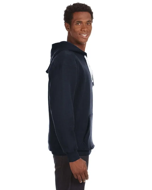 J America Adult Sport Lace Hooded Sweatshirt — view 22