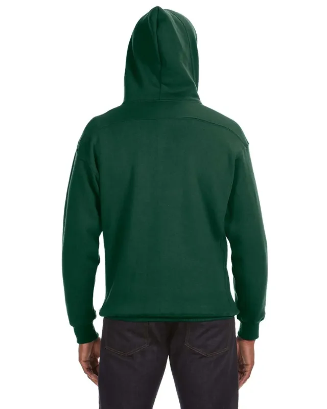 J America Adult Sport Lace Hooded Sweatshirt — view 28