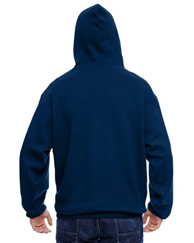 J America Adult Tailgate Fleece Pullover Hooded Sweatshirt — view 10