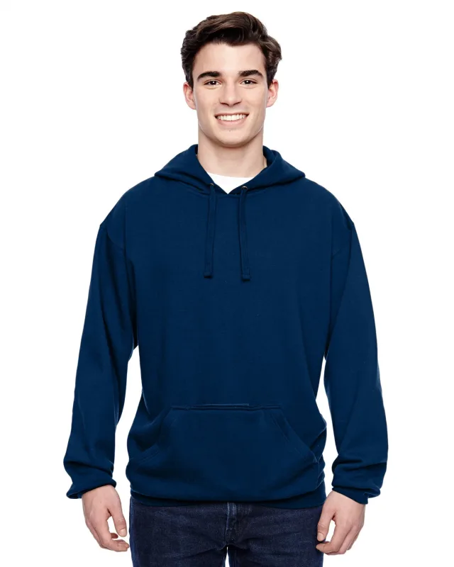 J America Adult Tailgate Fleece Pullover Hooded Sweatshirt — view 11