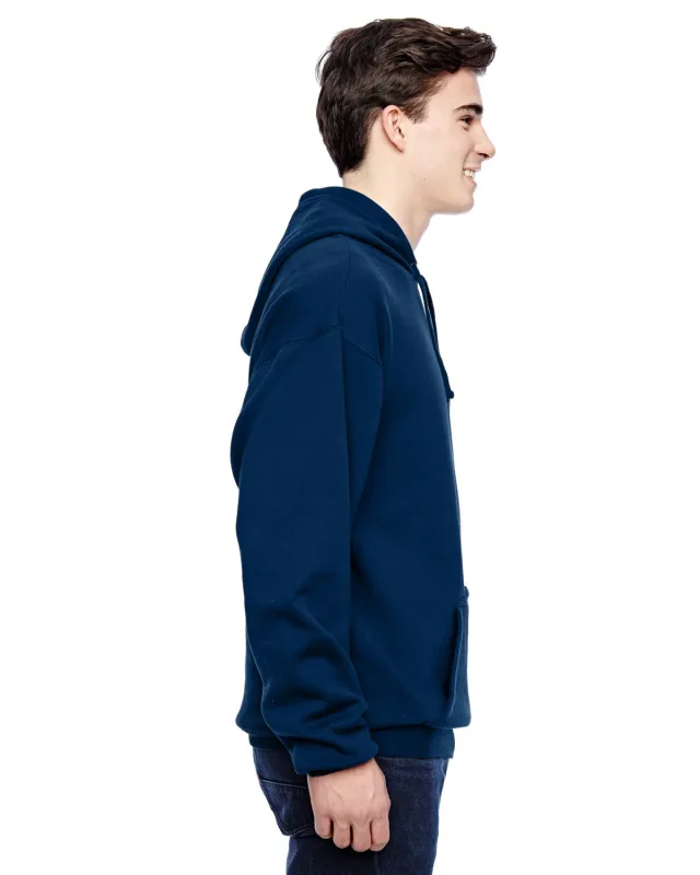 J America Adult Tailgate Fleece Pullover Hooded Sweatshirt — view 12