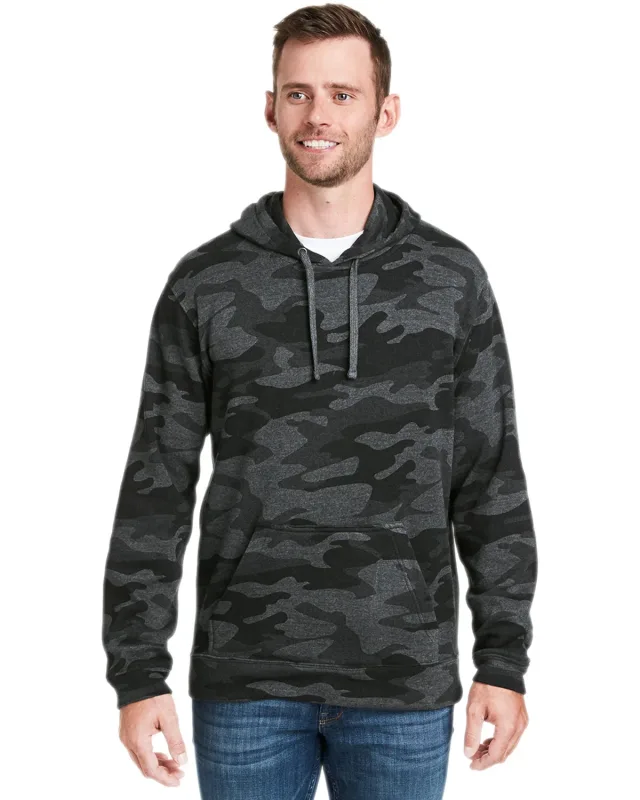 J America Adult Tailgate Fleece Pullover Hooded Sweatshirt — view 15