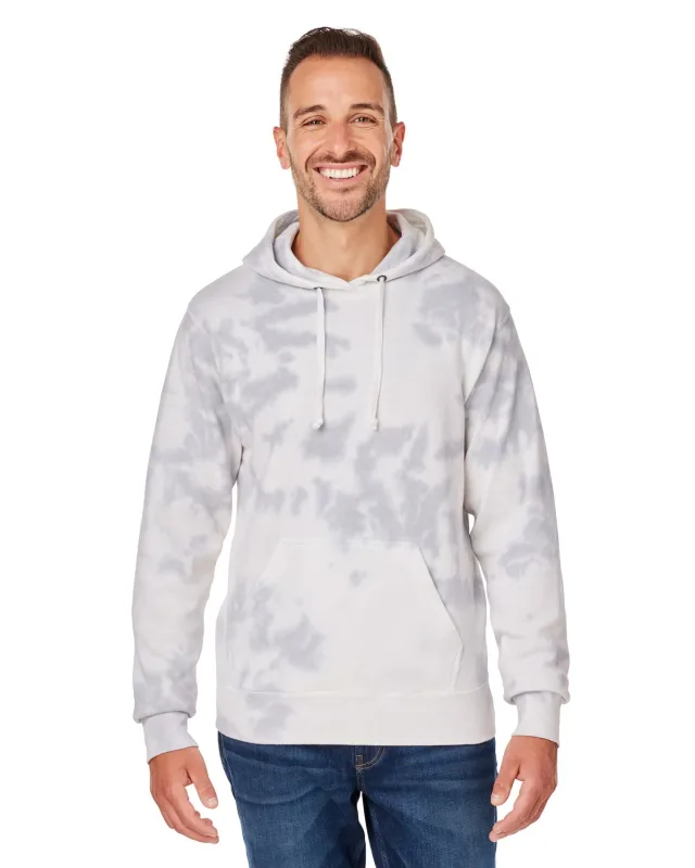J America Adult Tie-Dye Pullover Hooded Sweatshirt — view 16
