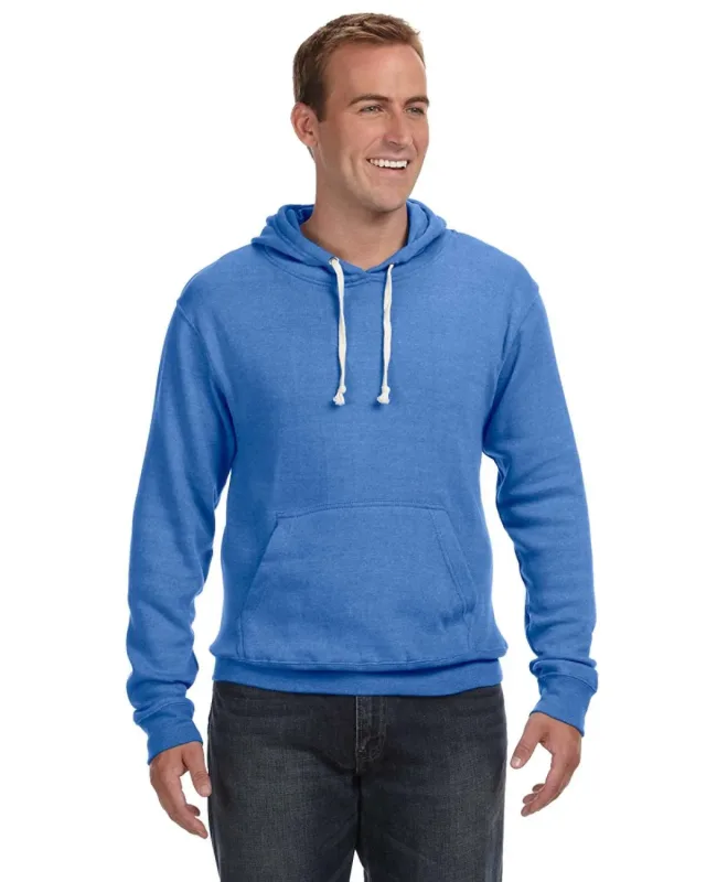 J America Adult Triblend Pullover Fleece Hooded Sweatshirt — view 23