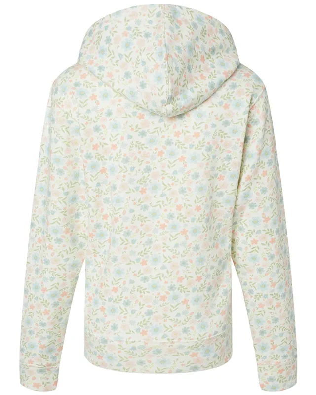 J America Adult Triblend Pullover Fleece Hooded Sweatshirt — view 83