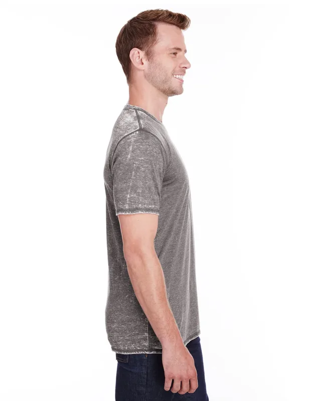 J America Adult Vintage Zen Jersey T-Shirt — view 3