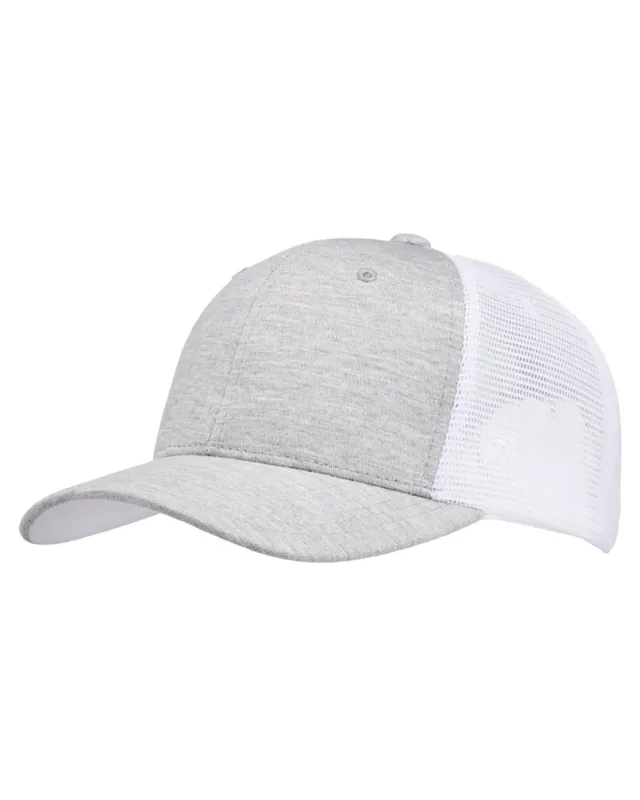 J America Cutter Jersey Snapback Trucker Hat — view 2