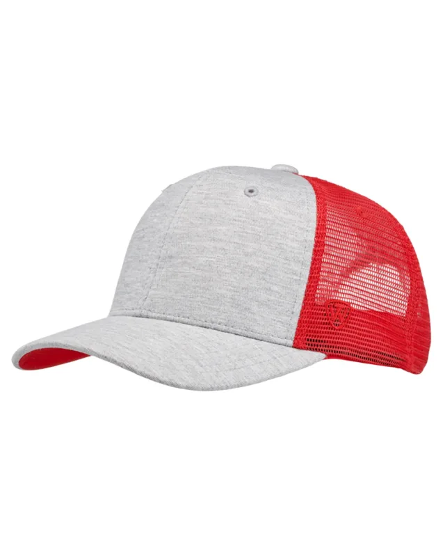 J America Cutter Jersey Snapback Trucker Hat — view 6