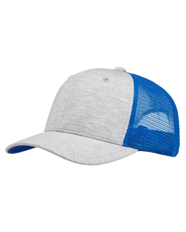 J America Cutter Jersey Snapback Trucker Hat — view 8