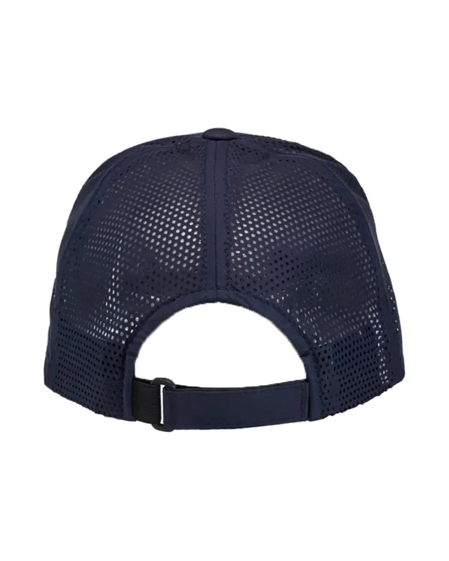 J America Flight Lasercut Mesh Trucker Hat — view 11