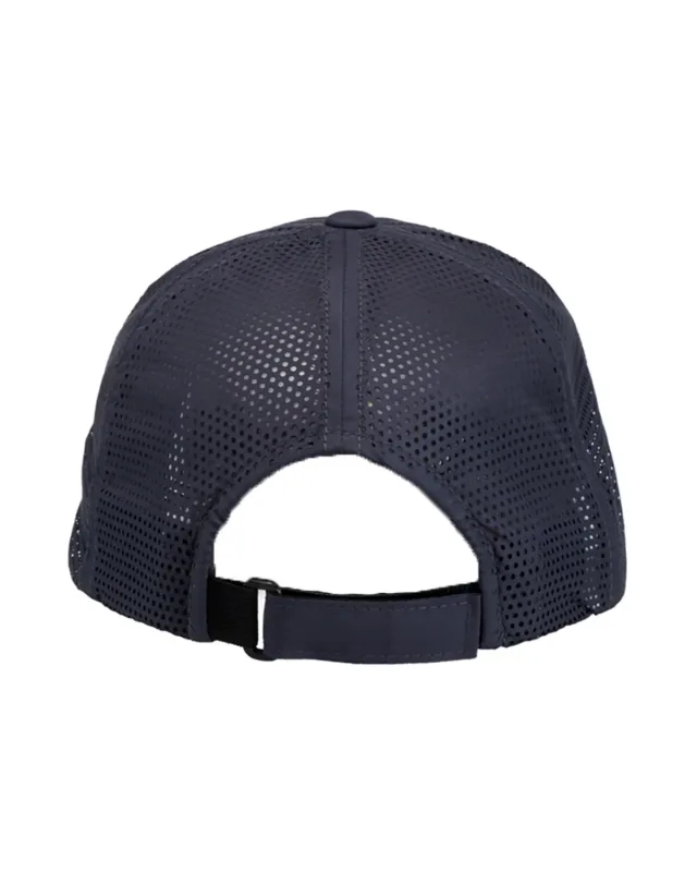 J America Flight Lasercut Mesh Trucker Hat — view 3