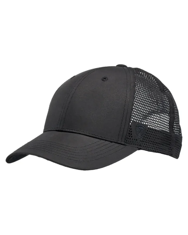 J America Flight Lasercut Mesh Trucker Hat — view 6