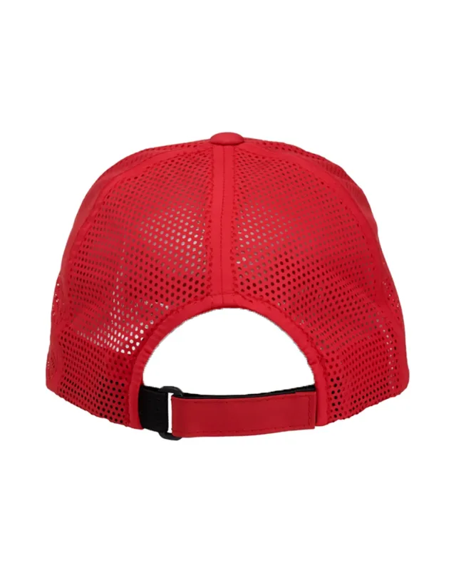J America Flight Lasercut Mesh Trucker Hat — view 7
