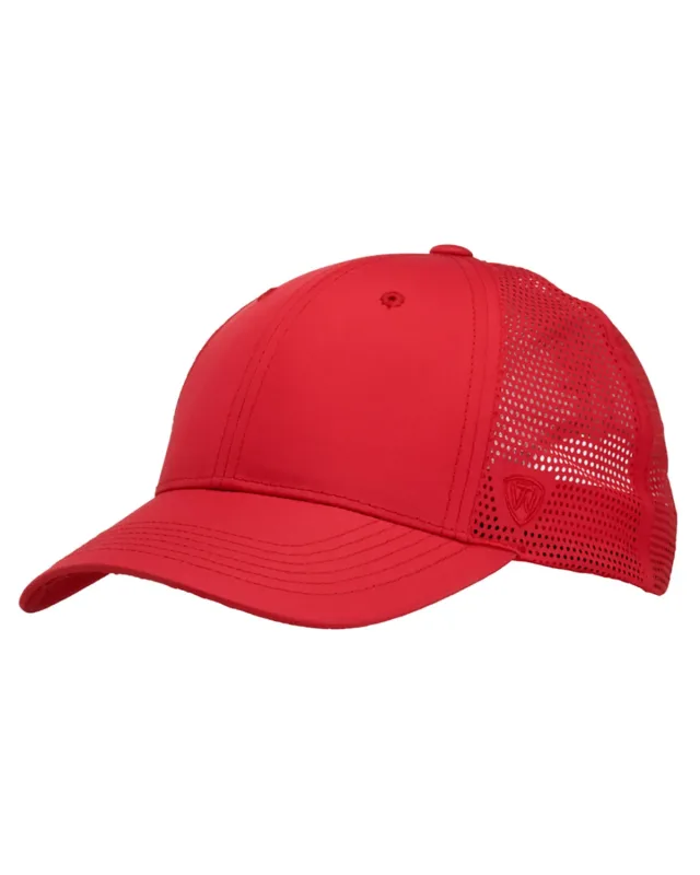 J America Flight Lasercut Mesh Trucker Hat — view 8