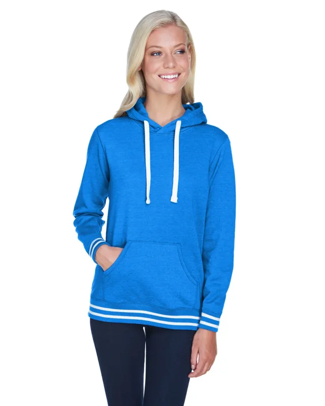 J America Ladies' Relay Hooded Sweatshirt — view 5