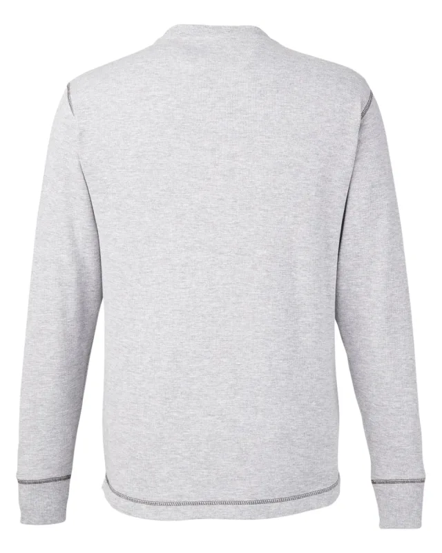 J America Men's Vintage Long-Sleeve Thermal T-Shirt — view 2