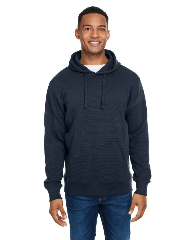 J America Ripple Fleece Pulllover Hooded Sweatshirt — view 18