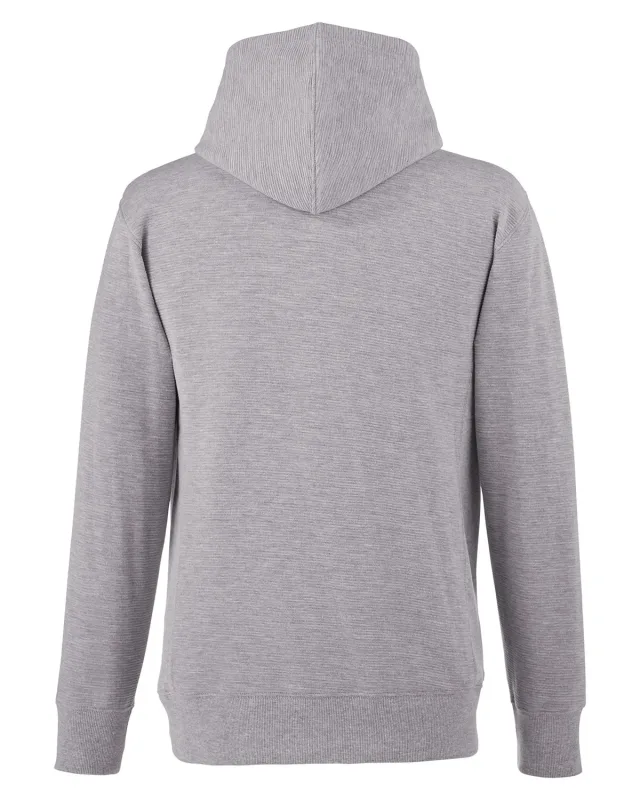 J America Ripple Fleece Pulllover Hooded Sweatshirt — view 3