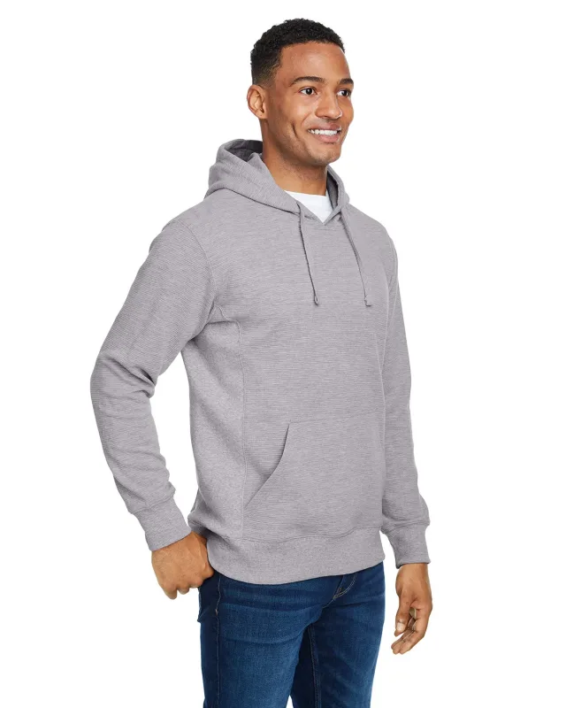 J America Ripple Fleece Pulllover Hooded Sweatshirt — view 7