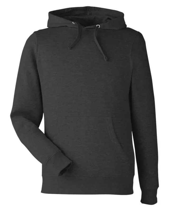 J America Unisex BTB Fleece Hooded Sweatshirt — view 5