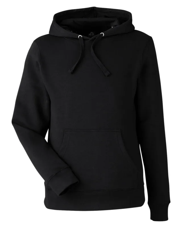 J America Unisex BTB Fleece Hooded Sweatshirt — view 9