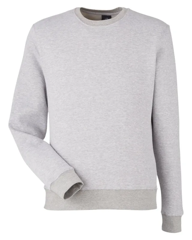 J America Unisex BTB Fleece Sweatshirt — view 4
