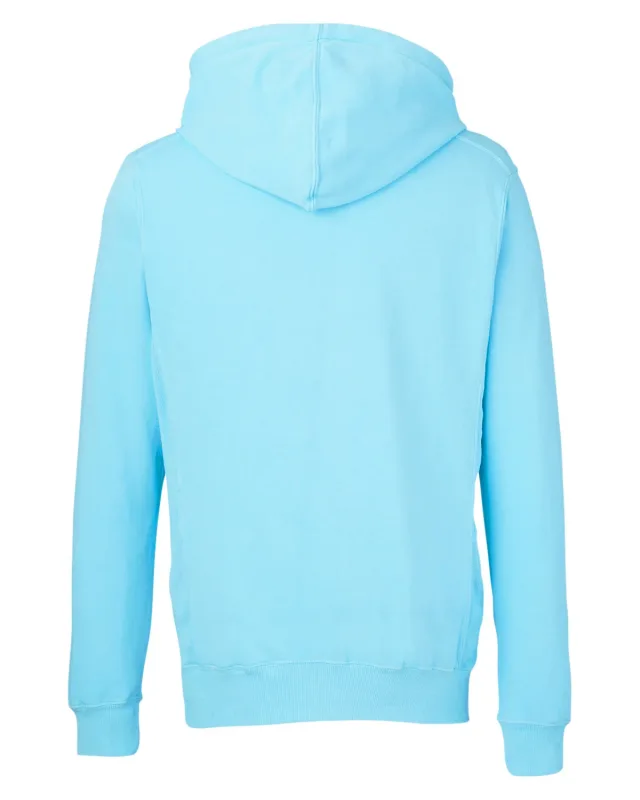 J America Unisex Pigment Dyed Fleece Hooded Sweatshirt — view 10