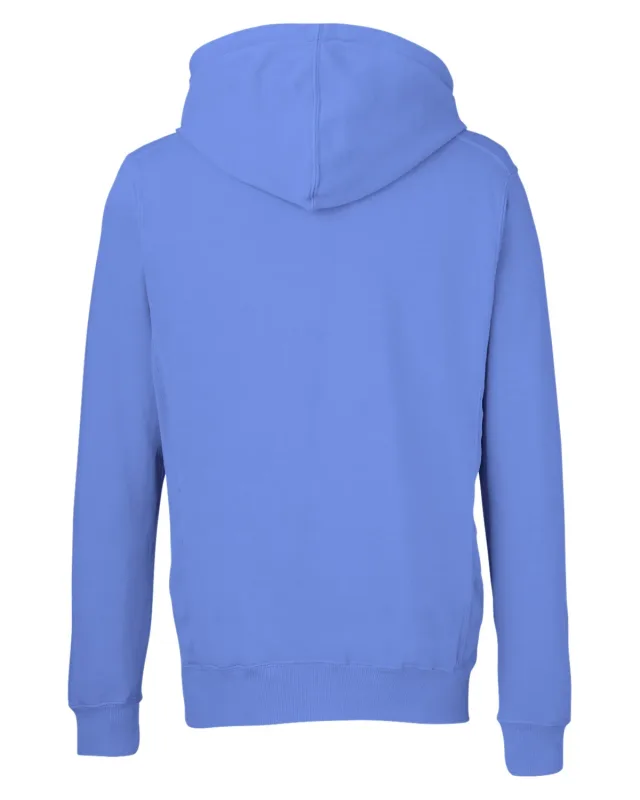 J America Unisex Pigment Dyed Fleece Hooded Sweatshirt — view 6