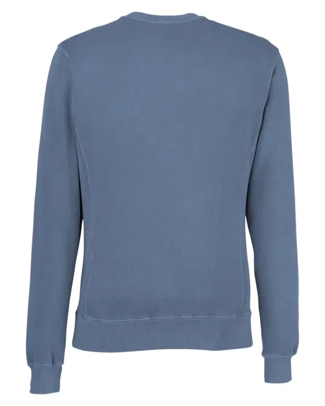 J America Unisex Pigment Dyed Fleece Sweatshirt — view 2