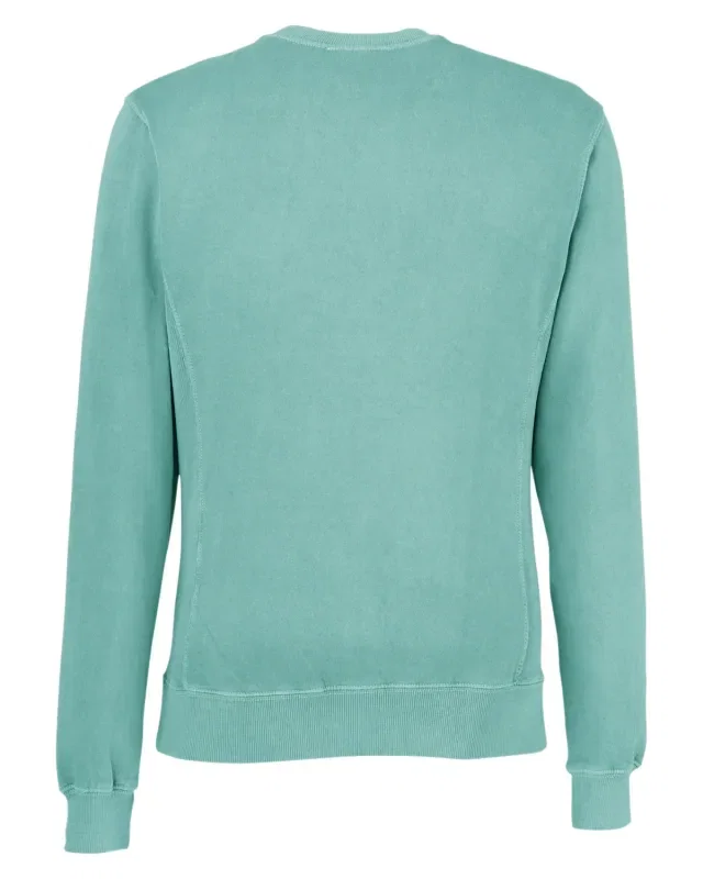 J America Unisex Pigment Dyed Fleece Sweatshirt — view 26