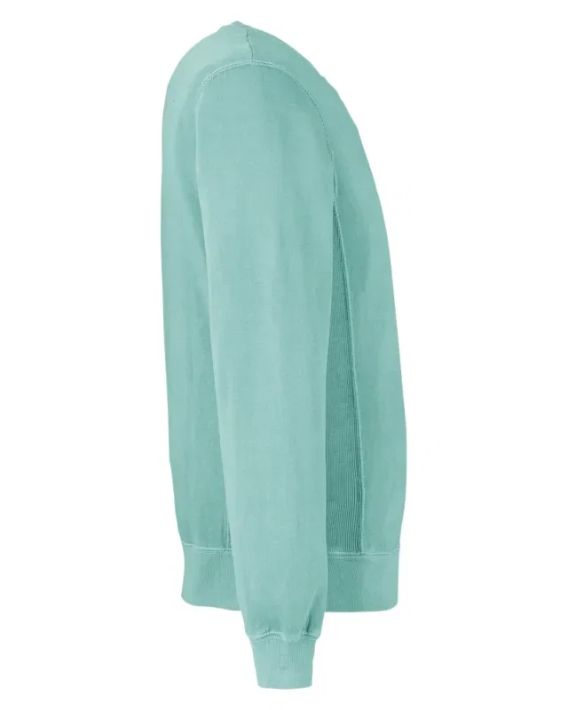 J America Unisex Pigment Dyed Fleece Sweatshirt — view 27
