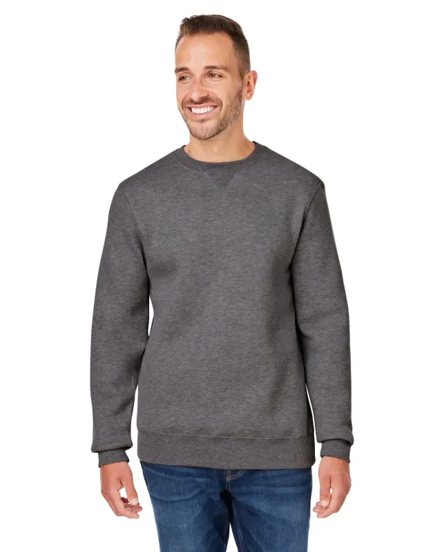 J America Unisex Premium Fleece Sweatshirt — view 5