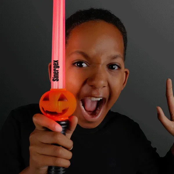 Jack O Lantern LED Sword Sabers — view 4