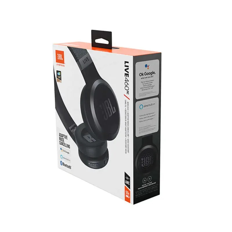 JBL Live 460NC Wireless On-Ear NC Headphones — view 8