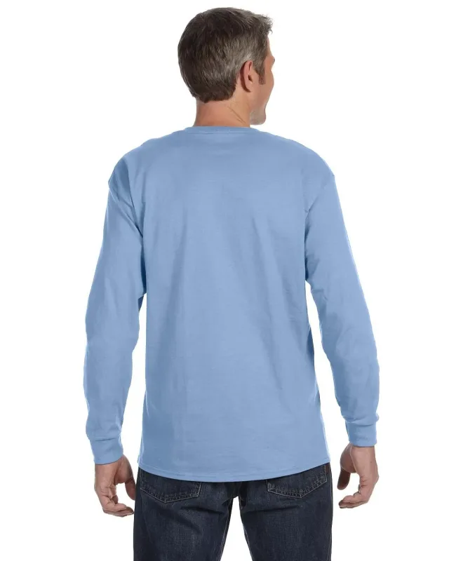 Jerzees Adult DRI-POWER® ACTIVE Long-Sleeve T-Shirt — view 10